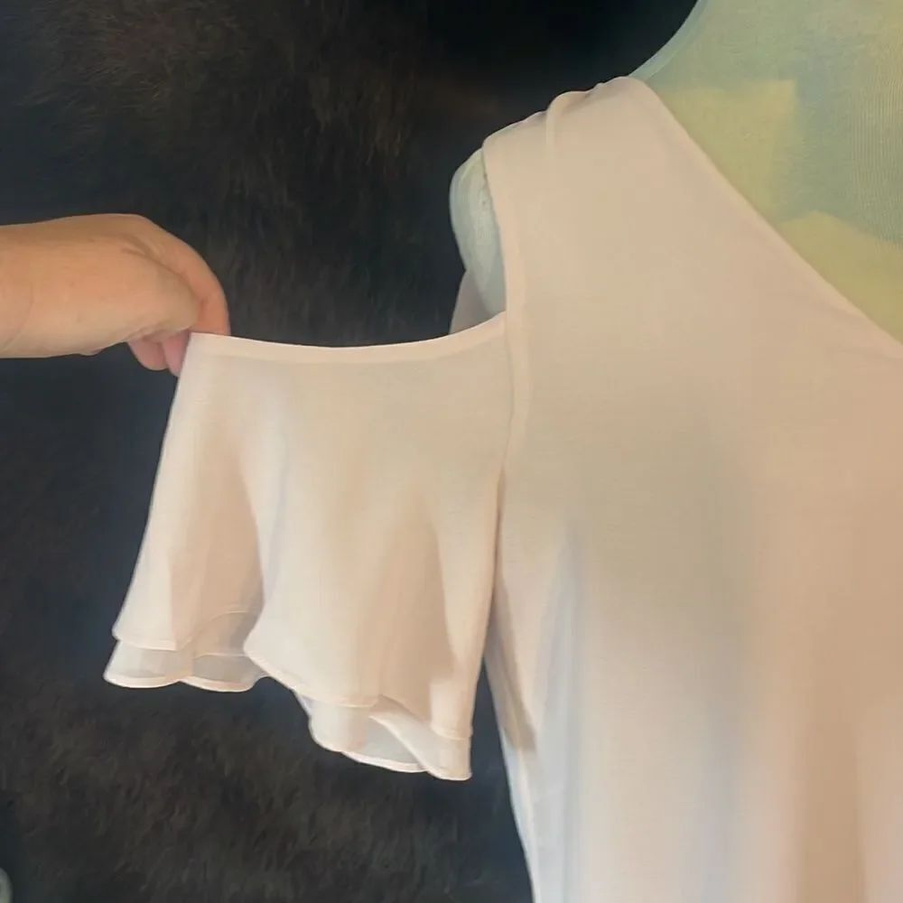 Naked Zebra cold shoulder top M (4550) - Picture 5 of 9